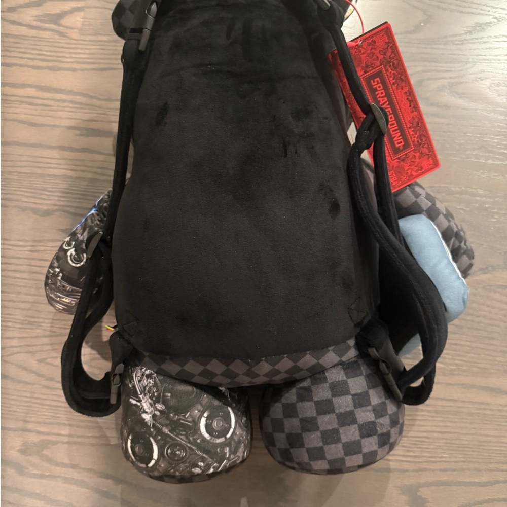 NWT Sprayground cyborg terminator moneybear backpack - Picture 3 of 5